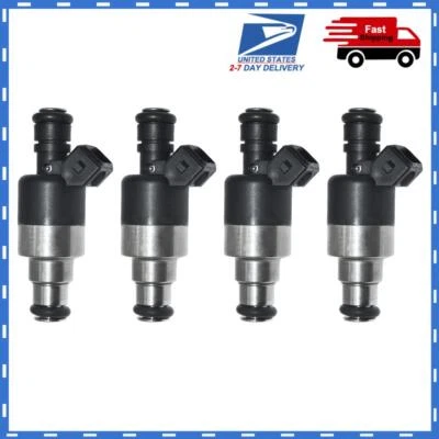 4pcs Fuel Injectors Fit For Chevrolet S10 1998-2000 2.2L GMC   17122106 FJ10049 - Image 1 of 4