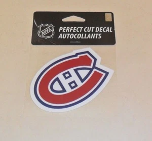 MONTREAL CANADIENS 4 X 4 DIE-CUT DECAL OFFICIALLY LICENSED PRODUCT - Picture 1 of 1
