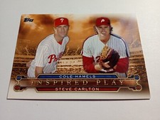 2015 Topps Inspired Play #I5 Steve Carlton/Cole Hamels