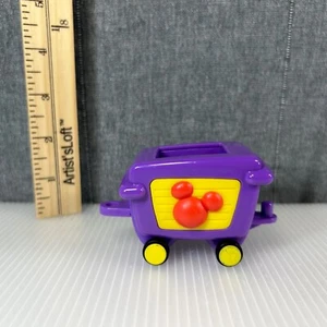 Vehículo de repuesto de pieza de carga púrpura de tren de Mickey Mouse Disney - Imagen 1 de 15