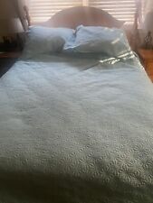 Kasentex Quilted Coverlet Pre-Washed Microfiber Contemporary Star Design, 2 Sham