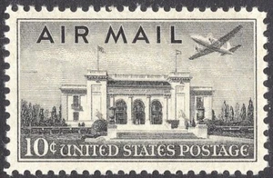 #C34 SUPERB MNH OG 10c PAN-AMERICAN UNION Airmail-GEM STAMP (REM #C34-2) - Bild 1 von 2