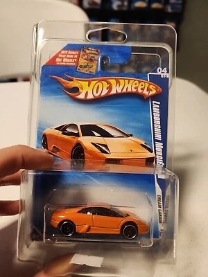 2009 Hot Wheels #150 Dream Garage 4/10 LAMBORGHINI MURCIELAGO Orange w/BlkPR5Sp - Image 1 of 3
