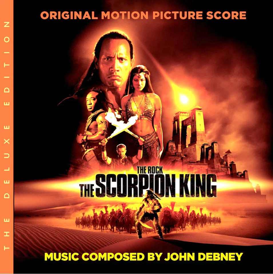 The Scorpion King - 2 x CD Complete Score - Deluxe Edition - John Debney - Image 1 of 1