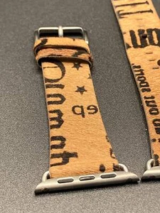 Skórzany designerski pasek do zegarka do Apple Watch - 42/44/45mm - Zdjęcie 1 z 11
