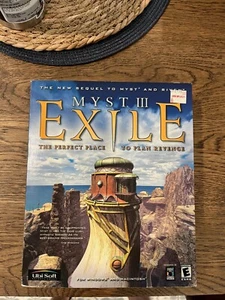 Myst III Exile PC Macintosh Big Box CD-ROM Ubisoft 2001 In Great Shape - Picture 1 of 8
