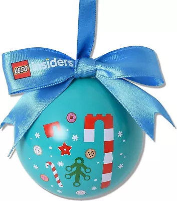 LEGO 5008196 Christmas Tin Bauble Ornament - VIP Insiders Limited Edition - New - Image 1 of 2