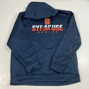 Syracuse Orange Basketball Sweatshirt Mens Extra Large Blue Hooded Pullover NCAA - Picture 1 of 12