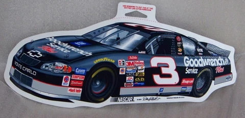 Dale Earnhardt #3 Car shaped magnet Cover