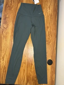 Nike Zenvy Rib Women’s Gentle-Support High Waisted 7/8 Leggings S HF1443-338 - Picture 1 of 4