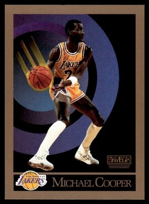 1990 SkyBox #134 Michael Cooper - Los Angeles Lakers - Image 1 of 2