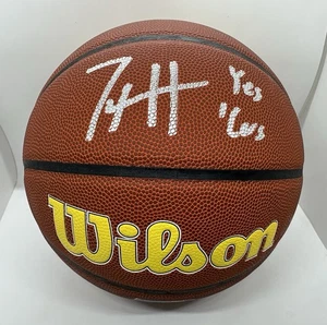 Tyrese Haliburton Autografiado Wilson NBA Team Alliance Baloncesto con Sí Cers - Imagen 1 de 3