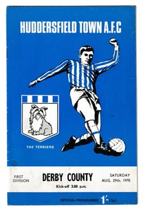 Huddersfield Town v Derby County 1970/71 division 1 - Picture 1 of 1