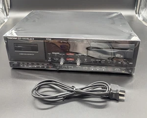 Tascam CC-222SL MKII Professional Cassette CD Recorder Black Used From Japan - Picture 1 of 5