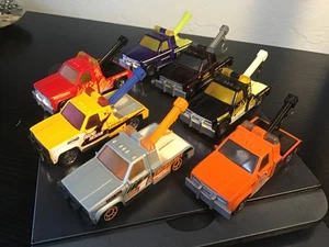 Wonderful Collection Lot of 7 Variations Matchbox GMC Wrecker Tow Trucks Loose - Picture 1 of 7