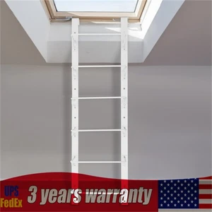 Window Well 6 Steps Ladder Heavy-duty Q23 Steel Window Well Ladder Egress Ladder - Picture 1 of 15