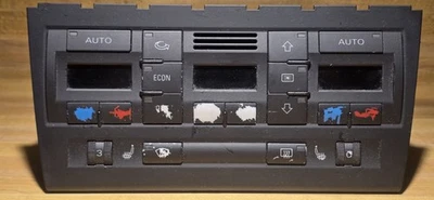 Unidad climatizadora Audi A4 B6 HVAC 8E0 820 043 AD (desgaste pesado) Foto 1 de 3