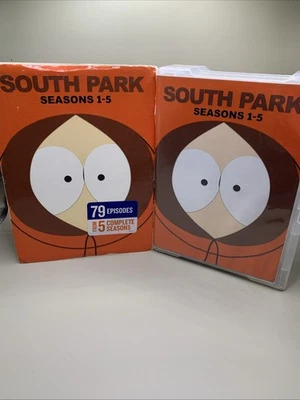 South Park: Seasons 1-5 (DVD, 15-Disc, 2016) - Image 1 of 4