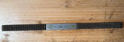 General Tools #1  Thread Repair File 11,12,13,14,16,18,20,24 USA - Image 1 of 4