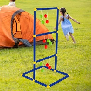 Leiter Ball Werfen Spiel Set Geburtstag Geschenk Rasen Kinder Familie Mit Ball - Bild 1 von 6