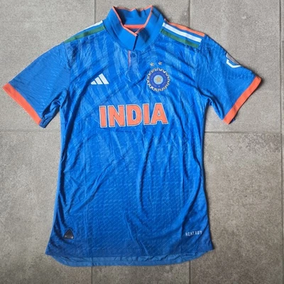 Adidas Official BCCI India Cricket ODI Shirt Jersey 2023/24 Sz XL Sportswear - Image 1 of 4