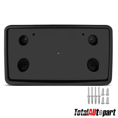 Soporte de matrícula con accesorios de montaje para Cadillac Escalade 2007-2014 delantero Foto 1 de 4