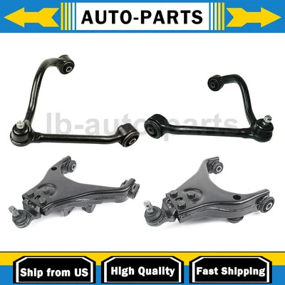 Brazo de control inferior superior delantero con rótula 4 piezas para Kia Sorento 2003-2006 Foto 1 de 4