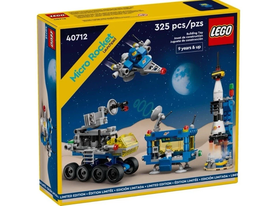 NEW NIB LEGO MICRO ROCKET LAUNCHPAD SET 40712 Spacebaby GWP - Quantity Available - Image 1 of 1