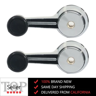 Manivela de ventana izquierda y derecha 2x para Jeep Cherokee Wagoneer Wrangler Foto 1 de 4