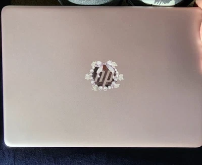 Novo Notebook HP Rosa Rosa com Carregador Original - Imagem 1 de 4