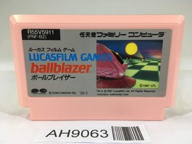 AH9063 Lucas Film Games Ballblazer NES Famicom Japan