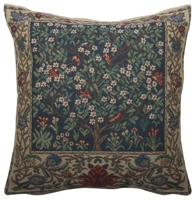Cushion Cover – Tree of Life II - Tapestry Throw Pillow Cover - 16x16 in New - Image 1 of 4
