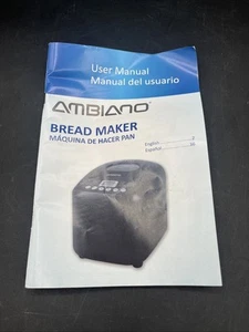 Ambiano Bread Maker User Manual BM21_08631-US - Picture 1 of 2