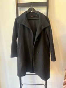 COMPTOIR DES COTONNIERS Wool Blend High Neck Coat - Size XS - Picture 1 of 5