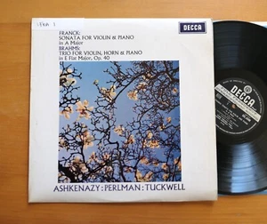 SXL 6408 ED1 Franck Violin Sonata Brahms Trio Ashkenazy Perlman Decca WB 1st NM - Picture 1 of 5