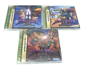 Lot of 3 Sega Saturn Shining Force III Scenario 1 2 3 Japan games Tested - Picture 1 of 12