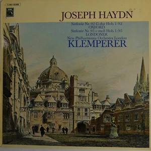 Otto Klemperer Haydn Sinfonie Nr. 92 95 1972 EMI C063-02268 LP-9545 - Bild 1 von 7