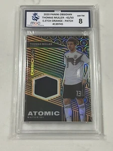 2019/20 Panini Obsidian Thomas Muller 42/50 E. Etch Orange Player Worn Patch - Picture 1 of 2
