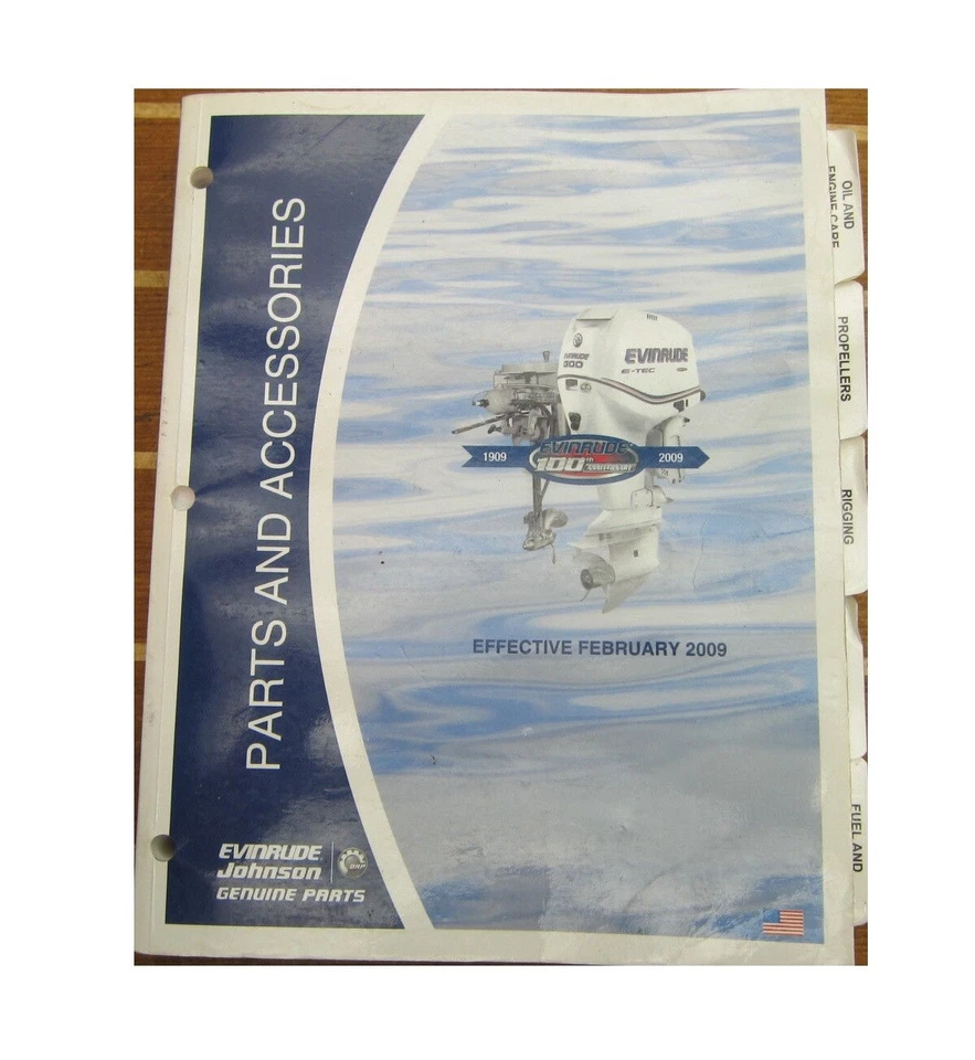 OMC Johnson Evinrude 764997 Genuine OEM Parts and Accessories 2009 Catalog - Image 1 of 1