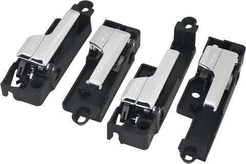 Front/Rear Interior Door Handle Left & Right Side (4 Pcs) Compatible with 2006-2 Cover