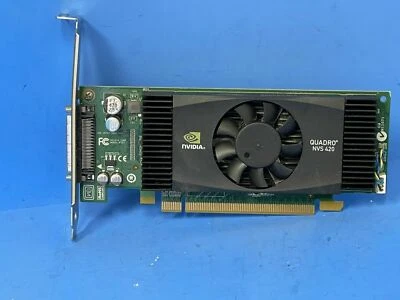 Dell NVIDIA Quadro NVS 420 (K722J) 512MB GDDR3 SDRAM PCI Graphic Card - Image 1 of 4