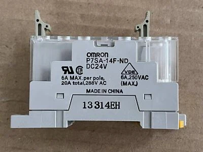 Omron P7SA-14F-ND 14-pin Safety Relay Base Suitable for G7SA-4A2B /3A3B /5A1B - Image 1 of 4