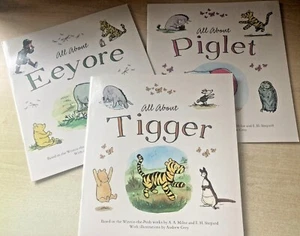 Brand New 3 All About... Winnie The Pooh's Friends Books - Eeyore Piglet Tigger - Bild 1 von 7