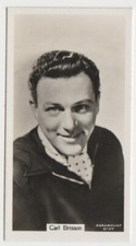 Carl Brisson vintage 1934 John Sinclair Film Stars Tobacco Card #16