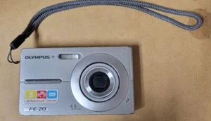 Olympus FE-20 Black 8.0 Megapixel Handheld Camera Only * Camera Only Untested - Picture 1 of 2