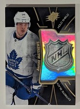 Upper Deck NHL 2016-17 SPx Extreme Black Holo Shield Auston Matthews RC #EB-AM