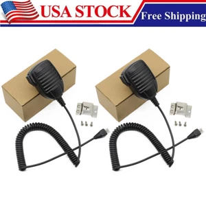 2-Pack MH-67A8J 8Pin Mic For YAESU FT-450D Vertex VX-2100 VX-2200 VX-3200 Radios - Picture 1 of 8