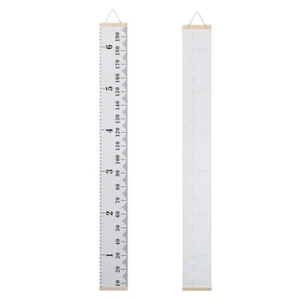 Kids Height Growth Ruler Chart Children Wall Hanging Personalised Measure Wooden - Picture 1 of 5