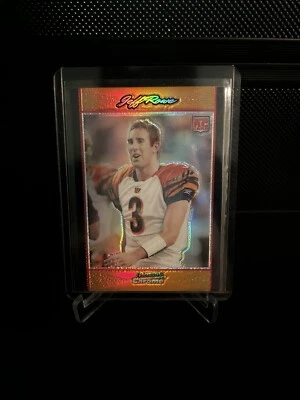 2007 BOWMAN CHROME "ORANGE REFRACTOR" JEFF ROWE RC AUTOGRAPH AUTO /25 - Image 1 of 2