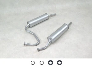 IMASAF Auspuff SET NEU für BMW 3 E21 323i 1978-1981 2xEndtopf + Anbaut.  - Bild 1 von 3